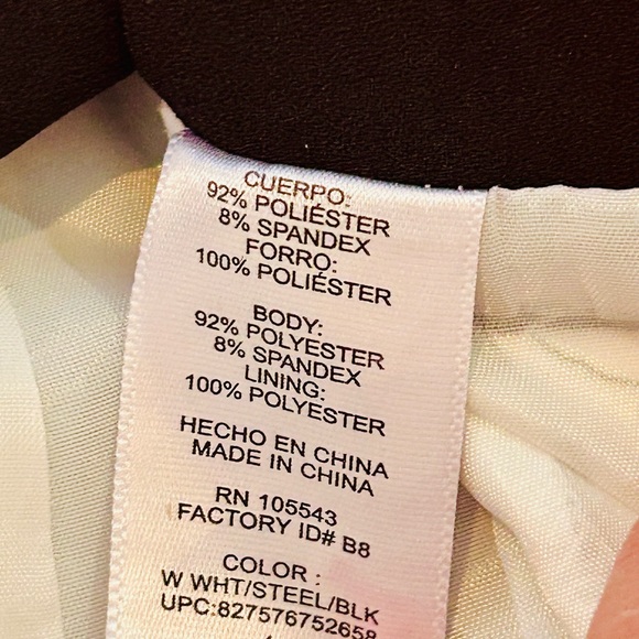 Narcisco Rodriguez for Design Nation Color-block pencil skirt size 4 - Picture 6 of 8